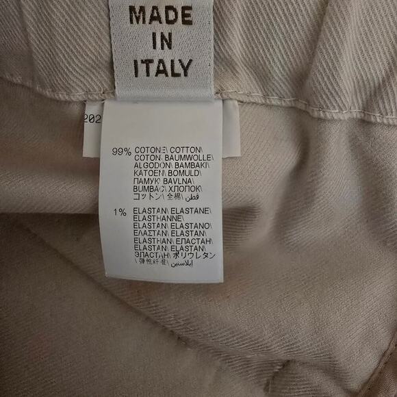 Brunello Cucinelli Italian Single Pleated Paperbag Pants With Belt - Picture 8 of 13